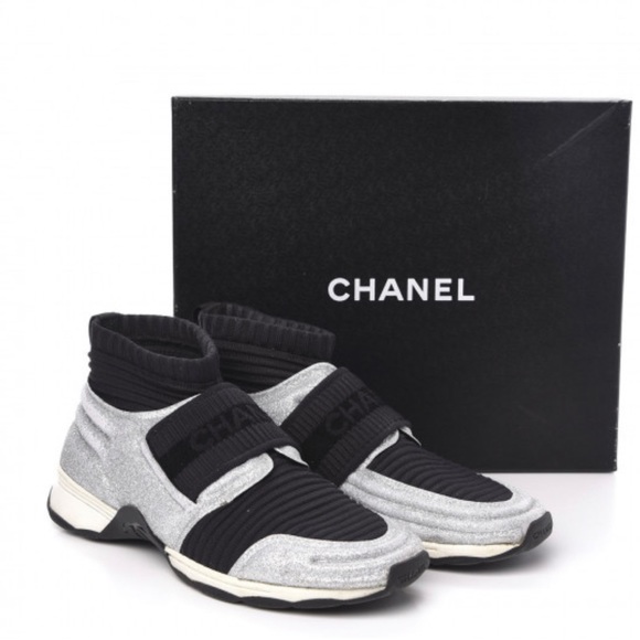 Chanel glitter sneakers - Picture 1 of 10